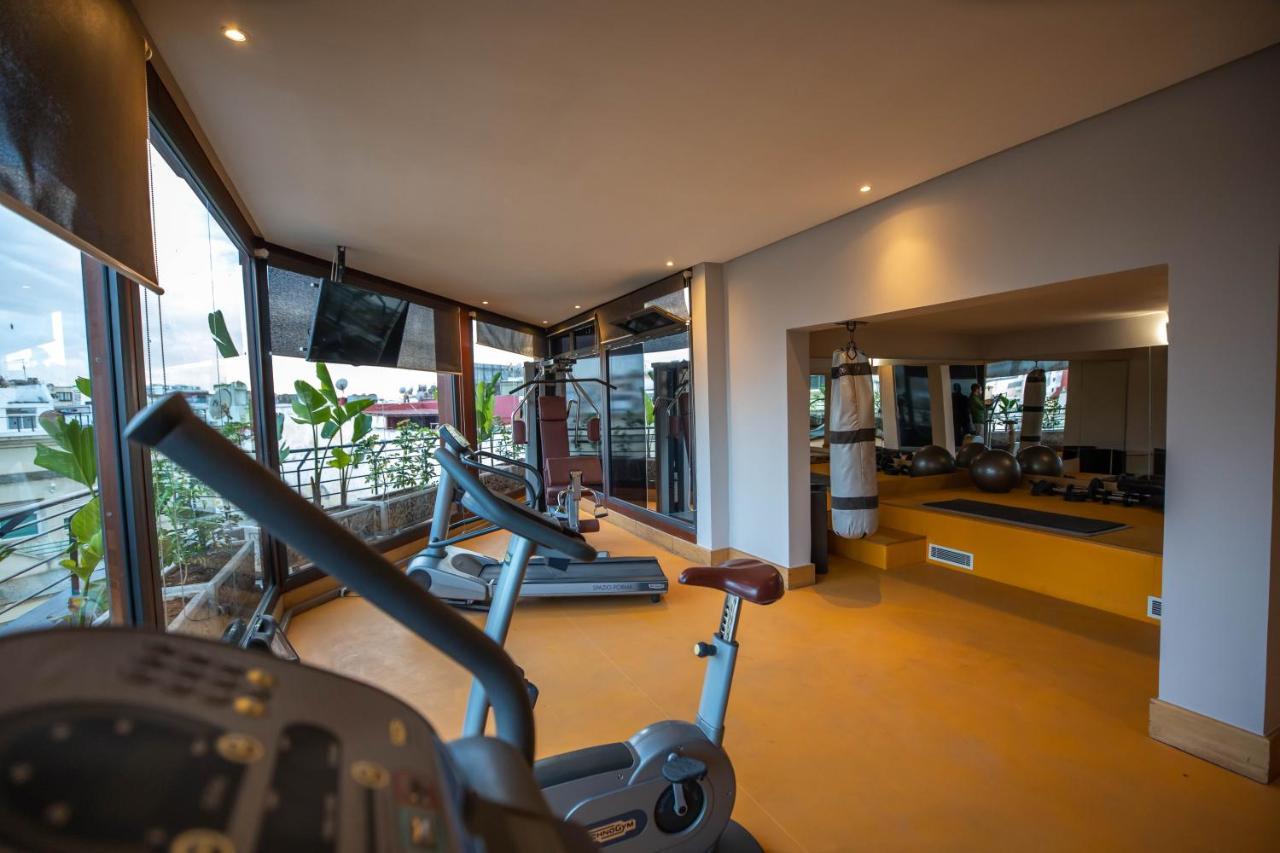 Gray Boutique Hotel Casablanca Exterior foto The gym at the hotel