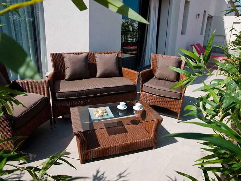 Gray Boutique Hotel Casablanca Interior foto Outdoor furniture